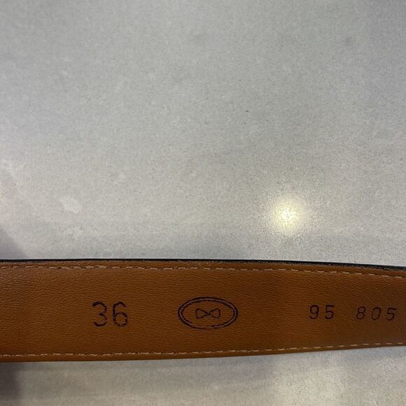 Trafalgar Burnished Java Lizard belt size 36 species varanus Salvator. - Picture 6 of 6